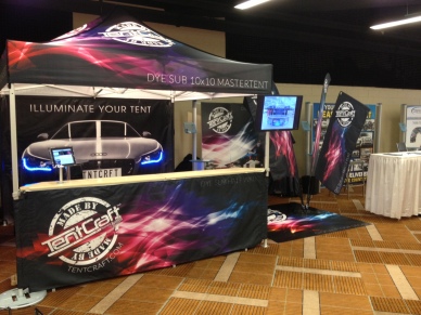 TentCraft Event Marketer 2013 Booth Set Up